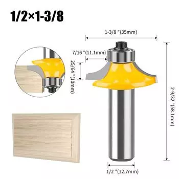 Высококачественный нож для панелей ящиков, нож для линий, нож для панелей дверей, нож для резьбы, фреза для деревообработки, фигурный нож No. 1 - Drawer Panel Knife 1/2 Handle