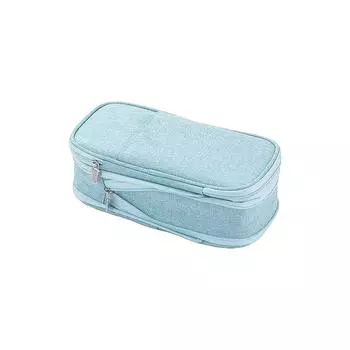 Высококачественный пенал большой вместимости в японском стиле, корейская версия, холщовая сумка для канцелярских принадлежностей для учеников средней школы, милый пенал для мальчиков и девочек One Size