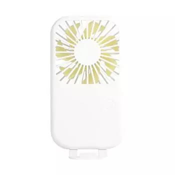 Высококачественный персональный перезаряжаемый удобный вентилятор широкого применения розовый