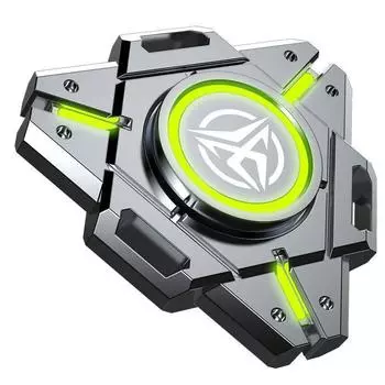 Высококачественный ручной спиннер, антистресс, игрушка-фиджет для взрослых мальчиков, металлический сплав, светящийся гироскоп, рождественский подарок, ЗВЕЗДНОЕ ИЗДАНИЕ серебряный