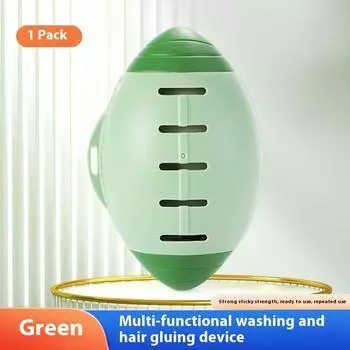 Высококачественный ручной валик для уборки пыли — многоразовый и моющийся инструмент для удаления шерсти домашних животных с сильным вибрирующим эффектом, прочной пластиковой ручкой, не требующий батареек зелёный