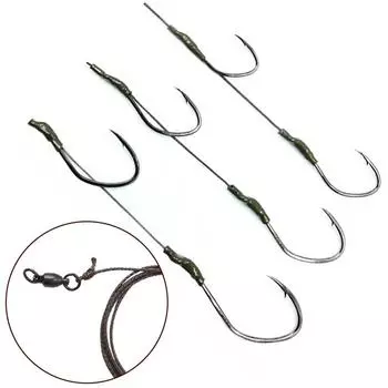 Высококачественный рыболовный крючок для ловли сома с полиэтиленовой нитью SGRG-CAF10051-6S