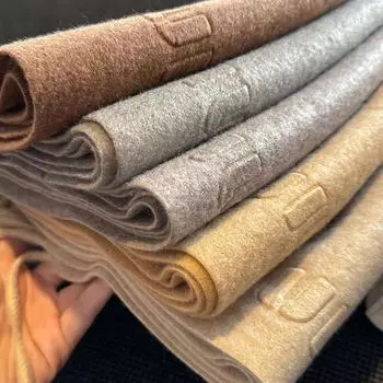 Высококачественный шерстяной шарф для женщин, осень-зима, однотонный, простой, классический, кашемировый, женский, универсальный, теплый, шаль