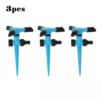 Высококачественный спринклер для орошения сада и газона, регулируемый синий спринклер