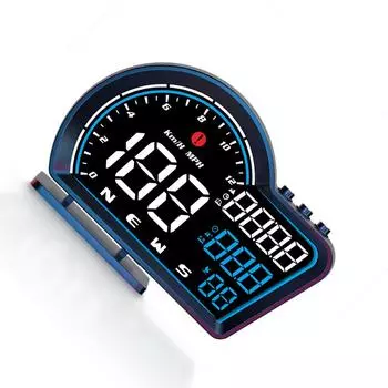 Высококачественный светодиодный автомобильный HUD-спидометр - цифровой дисплей сигнализации с нулевым энергопотреблением и USB-источником питания