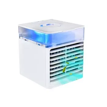 Высококачественный светодиодный цветной охлаждающий вентилятор, портативный 500 мл водяной бак, распылительный охлаждающий вентилятор, подходящий для воздушного охладителя летом белый