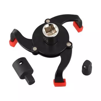 Высококачественный универсальный 3-х кулачковый 3/8 автомобильный регулируемый ключ для снятия масляного фильтра инструмент 60 мм до 95 мм 2,4 до 3,7 автомобильные аксессуары