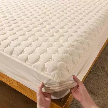 Высококачественный универсальный антибактериальный чехол для кровати для матери и ребенка, водонепроницаемый стеганый наматрасник без наволочки 90x200x30cm