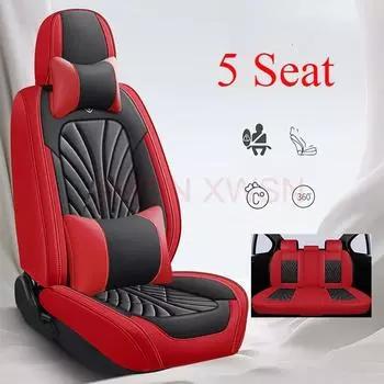Высококачественный универсальный чехол для сиденья автомобиля из искусственной кожи для CHEVROLET Cruze Blazer Captiva Camaro Aveo Malibu Автомобильные аксессуары