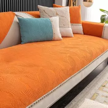 Высококачественный универсальный нескользящий кожаный чехол для четырех сезонов, простой летний чехол для дивана из твердой древесины, ткань 70*70