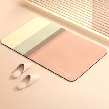 Высококачественный впитывающий коврик для ванной, быстросохнущий, коврик для ног в ванной, нескользящий коврик для туалета, коврик для входной двери, мягкий коврик для душа 40cmx60cm