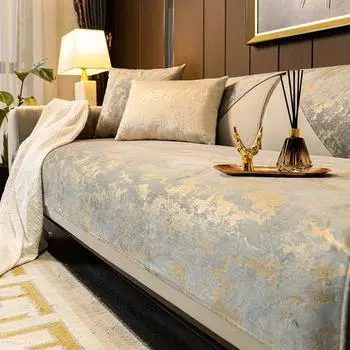 Высококачественный всесезонный универсальный коврик для дивана, минималистичный нескользящий удобный чехол для сиденья, пыленепроницаемый, дышащий тканевый чехол для дивана 70x50cm 1pcs