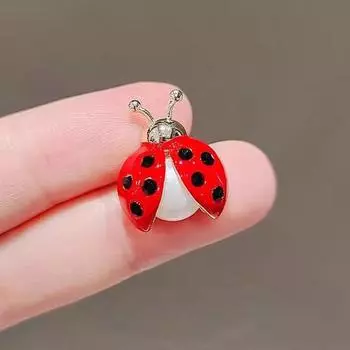 Высококачественный женский дизайн, ретро-булавка в виде пчелы, аксессуары для украшения шарфа, брошь One Size красный