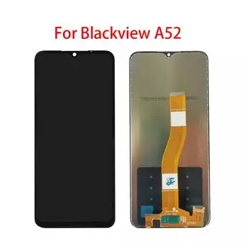 Высококачественный ЖК-дисплей для Blackview A52, ЖК-дисплей, дигитайзер сенсорного экрана, ЖК-экран, часть в сборе чёрный