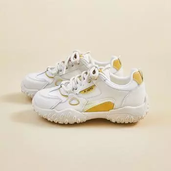 Высококлассные кроссовки в стиле «папины» для женщин на лето, студенческие спортивные и для отдыха, сетчатые дышащие 35