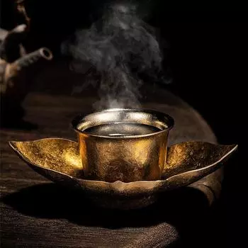 Высококлассный подарок для личного использования: одна чашка, чайная чашка мастера кунг-фу, чашка и лампа. 100ml