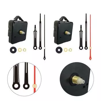 Высокомоментный кварцевый часовой механизм двигателя комплект замены движения для DIY чёрный