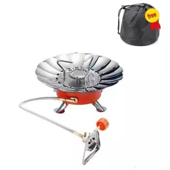 Высокомощная кассетная плита Lotus Компактная газовая плита для фондю Складная газовая горелка Для барбекю на открытом воздухе