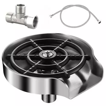 Высоконапорный смеситель для ополаскивания стекла для кухонной раковины, автоматическая мойка стеклянных чашек, очиститель для пивных, кофейных, молочных, чайных чашек, аксессуары для бара