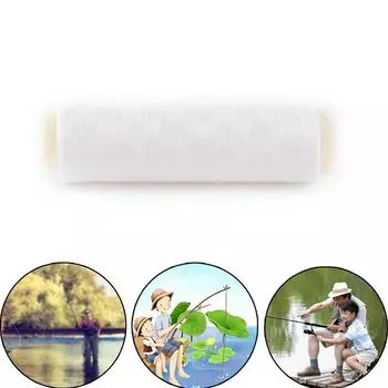 Высокопрочная приманка, эластичная нить 200Mspool, мертвая приманка, морская невидимая леска белый