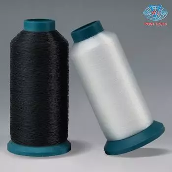 Высокопрочная прозрачная черная нейлоновая рыбная нить для ювелирных изделий и вышивки