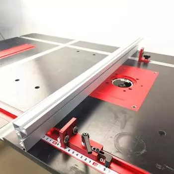 Высокопрочная угловая направляющая 45-го типа. Различные характеристики. Удобство использования инструментов для деревообработки. Шкала. 500mm красный