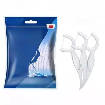 Высокопрочные зубные нити Deer Mama, 50 шт. в упаковке – гладкие, глубоко очищающие Fawn Mum/Deer Mama