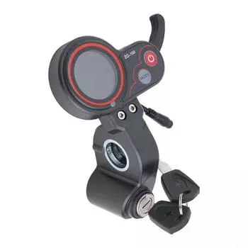 Высокопрочный электрический скутер с ЖК-дисплеем и ручкой газа