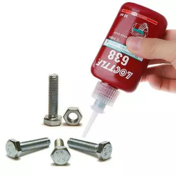 Высокопрочный цилиндрический удерживающий клей с фиксированным уплотнением подшипника и резьбой