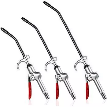 Высокопроизводительный мощный промышленный продувочный пистолет, выдвижная насадка из нержавеющей стали, пневматический воздушный компрессор, аксессуары T