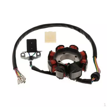 Высокопроизводительный мотоцикл с желтым двигателем с тактом зажигания