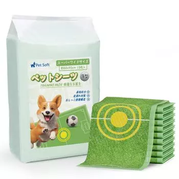 Высокопроницаемый направляющий для мочи защитный коврик для домашних животных от мокрой воды, подходит для небольших домашних животных, который можно использовать для собак, кошек, кроликов, собак зелёный