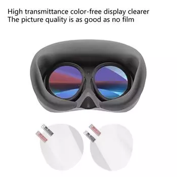 Высокопрозрачная защитная пленка для объектива PICO 4 Ultra, устойчивая к царапинам и отпечаткам пальцев, легко наносится