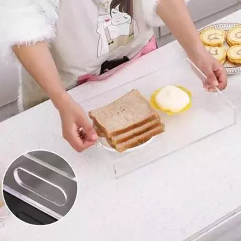 Высокопрозрачный акриловый лоток Нескользящее многоцелевое решение для хранения Широкое применение Универсальный лоток Small чистый