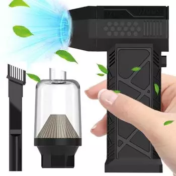 Высокоскоростной USB-аккумуляторный мини-воздуходувка со скоростью 130000 об/мин для эффективной очистки компьютерных клавиатур и многого другого UNITED KINGDOM