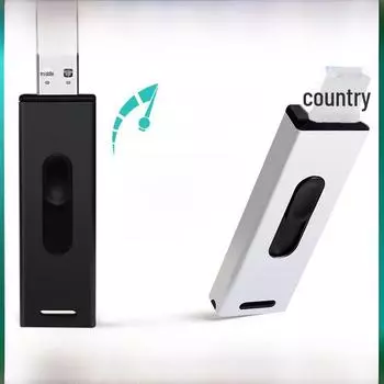 Высокоскоростной USB-флеш-накопитель SSD 3.0 - 200 МБ/с, 128 ГБ/256 ГБ для хранения данных на компьютере 128GB чёрный