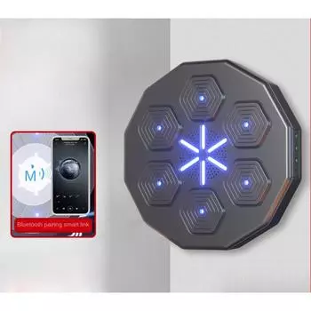 Высокотехнологичная боксерская мишень для детей и взрослых, домашний тренажер, электронная музыка, боксерская мишень