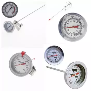 Высокотемпературная фритюрница из нержавеющей стали и термометр для конфет для кухни Style seven