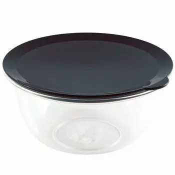 Высокотемпературная миска Nagao Tsubamesanjo 21 см с крышкой из смолы TPX, сделано в Японии