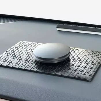 Высокотемпературная устойчивость к приборной панели автомобиля, телефон, противоскользящая нескользящая подставка для хранения, липкий коврик L чёрный