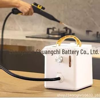 Высокотемпературный и напорный паровой очиститель для кондиционеров, вытяжек, кухни и дома белый