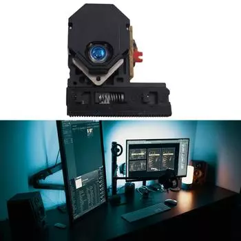 Высокоточная оптическая головка звукоснимателя KSS 210A из ABS-пластика. Сверхкомпактный оптический блок звукоснимателя. Видеоаксессуары.
