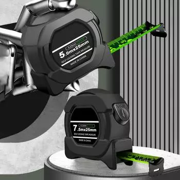 Высокоточная рулетка с четкой шкалой. Точные измерения и стильная измерительная лента для профессионалов. A