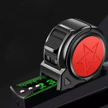 Высокоточная выдвижная рулетка Износостойкаяметрическая измерительная лента С функцией TripleBrakingБытовой измерительный инструмент