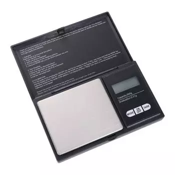 Высокоточные карманные весы с балансировочным грузом Электронные весы Мини-кухня 500G/0.01g