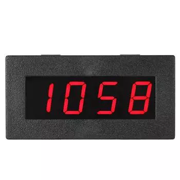 Высокоточный цифровой тахометр с 0,56-дюймовым синим светодиодным дисплеем, модуль измерения скорости двигателя Blue LED Display чёрный