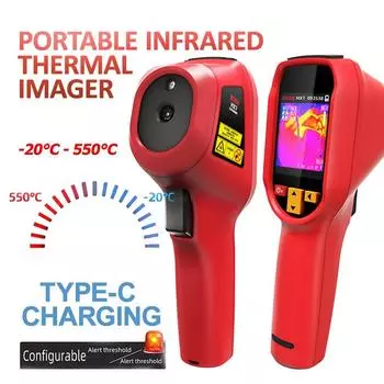 Высокоточный инфракрасный тепловизор 240240 Ручная тепловизионная камера для проверки утечек в трубопроводах и системах отопления автомобилей