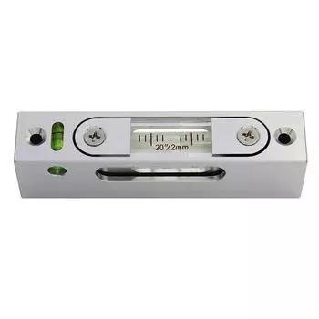 Высокоточный магнитный полосовой спиртовой уровень с тремя окнами для наблюдения за горизонтальным пузырьком, рамкой уровня, горизонтальным пузырьковым правилом