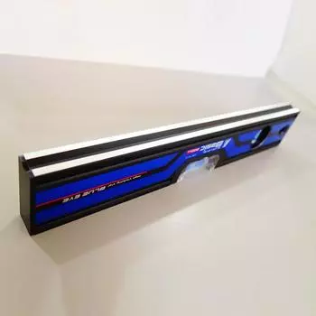 Высокоточный синий спиртовой уровень, базовый алюминиевый уровень, декоративная линейка