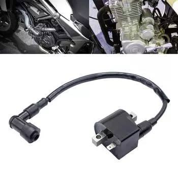 Высоковольтная катушка зажигания, подходящая для мотоцикла LT50 LTA50 JR50 AX100 A100 AK100 FR80 33410-35340, повышает эффективность искры